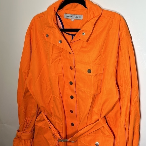 ELOQUII 14/16 Priscilla Ono x ELOQUII Belted Cargo Dress - Picture 7 of 15